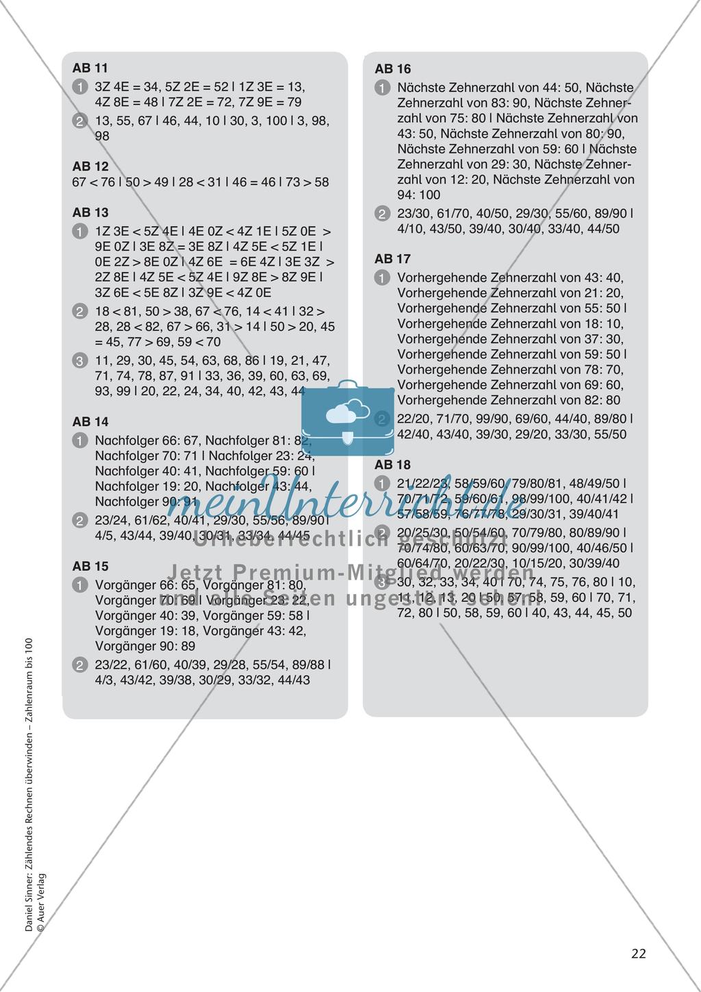 Aufbau des Stellenwertsystems Preview 24