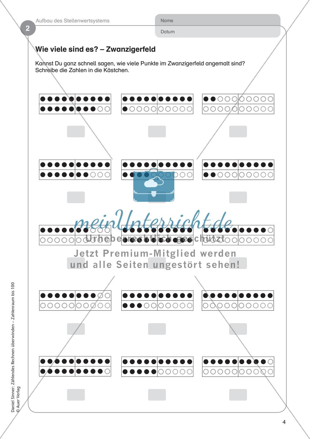 Aufbau des Stellenwertsystems Preview 6