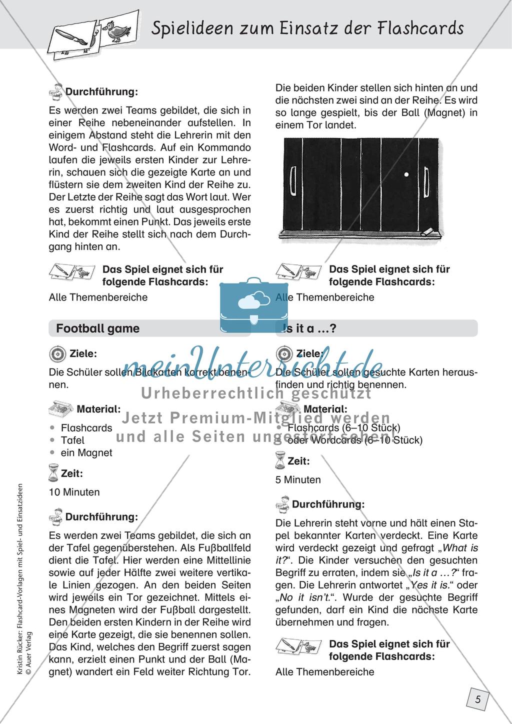 Spielideen: Flashcards zum Thema Transportation Preview 7