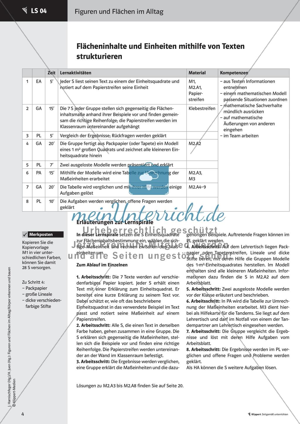 Flächeninhalt und Umfang Preview 6