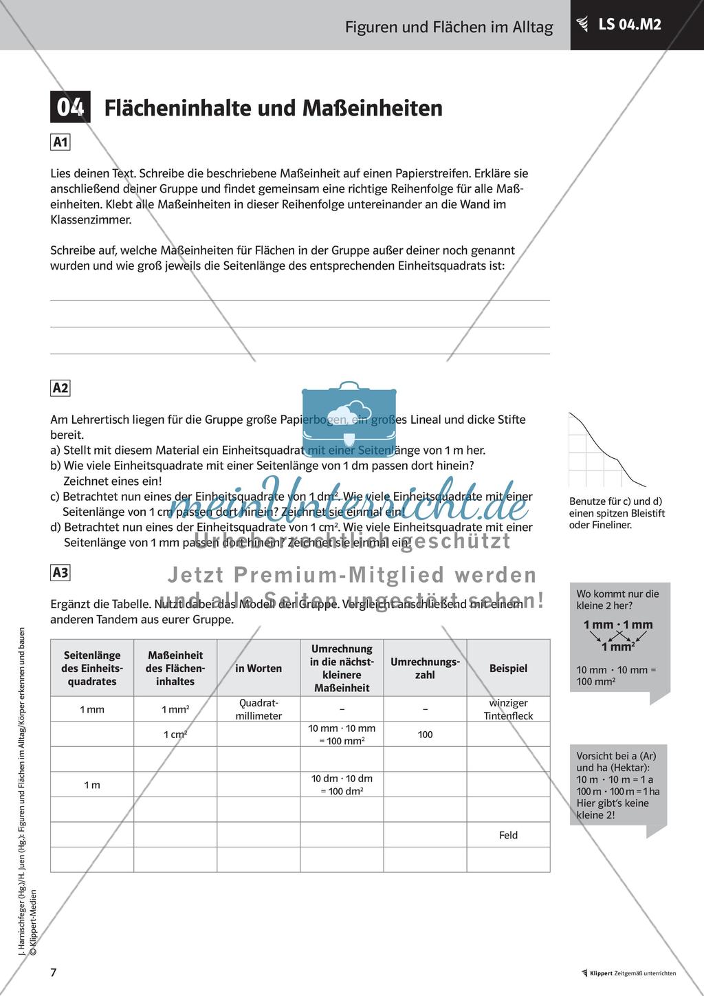 Flächeninhalt und Umfang Preview 9