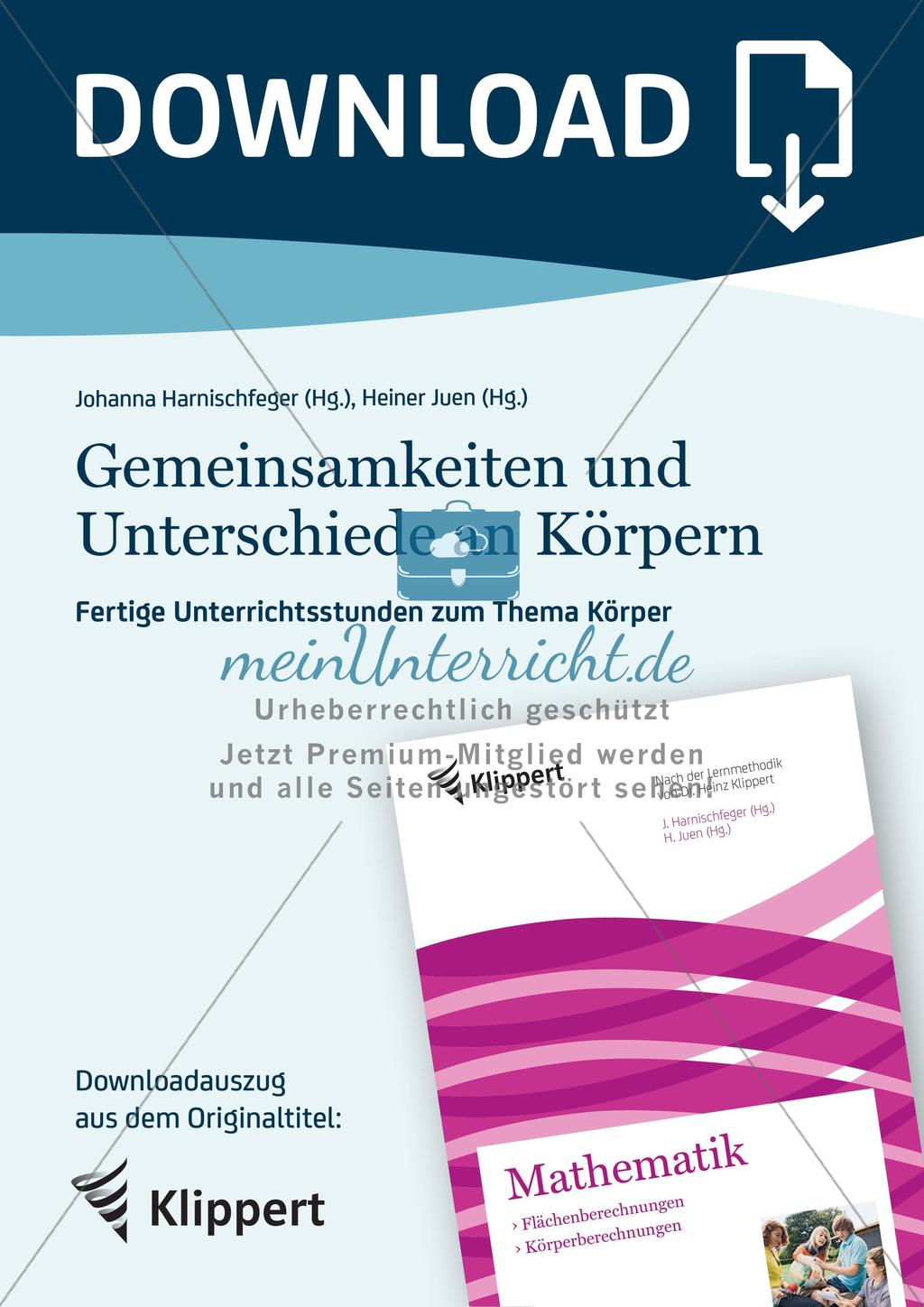 Gemeinsamkeiten und Unterschiede an Körpern Preview 1