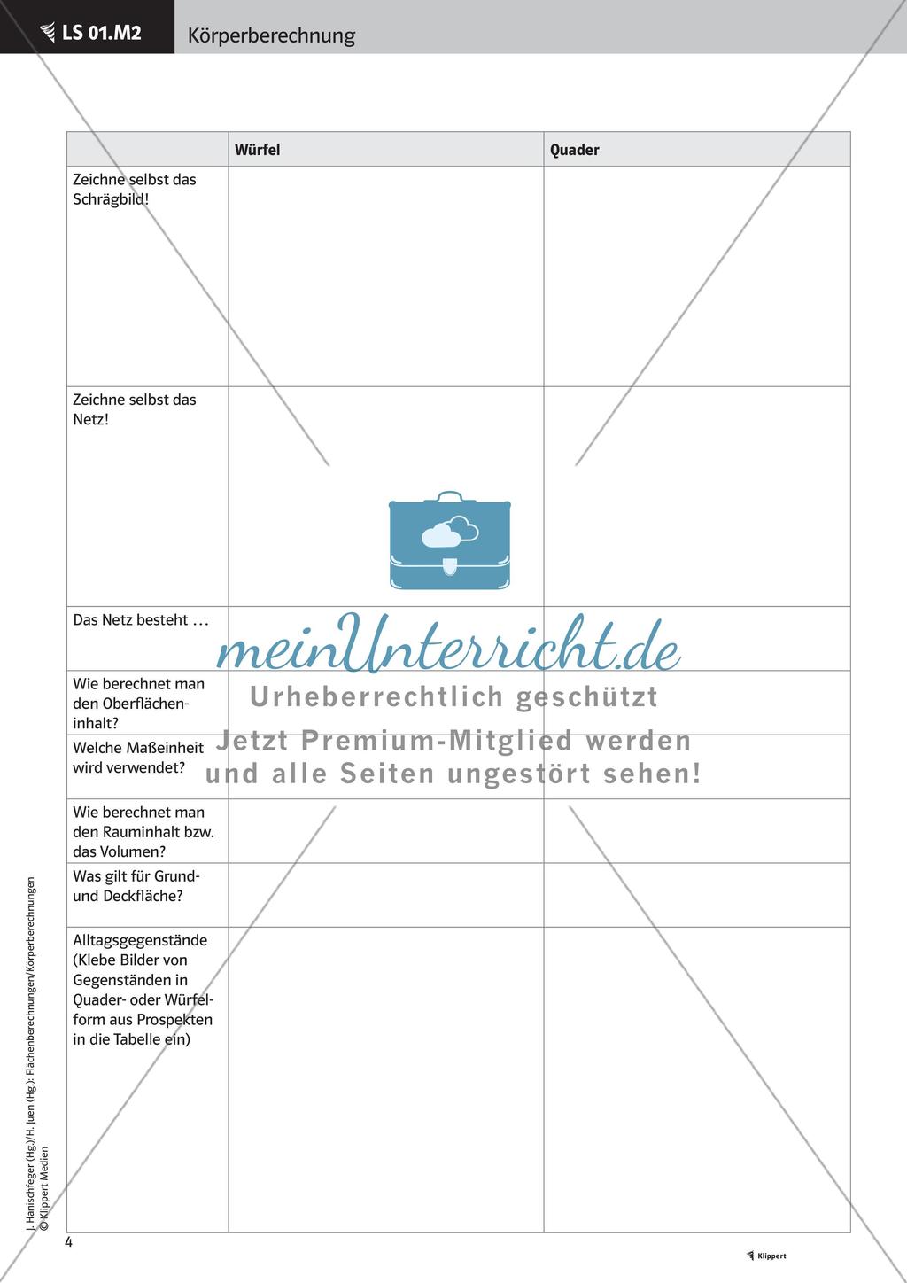 Gemeinsamkeiten und Unterschiede an Körpern Preview 6