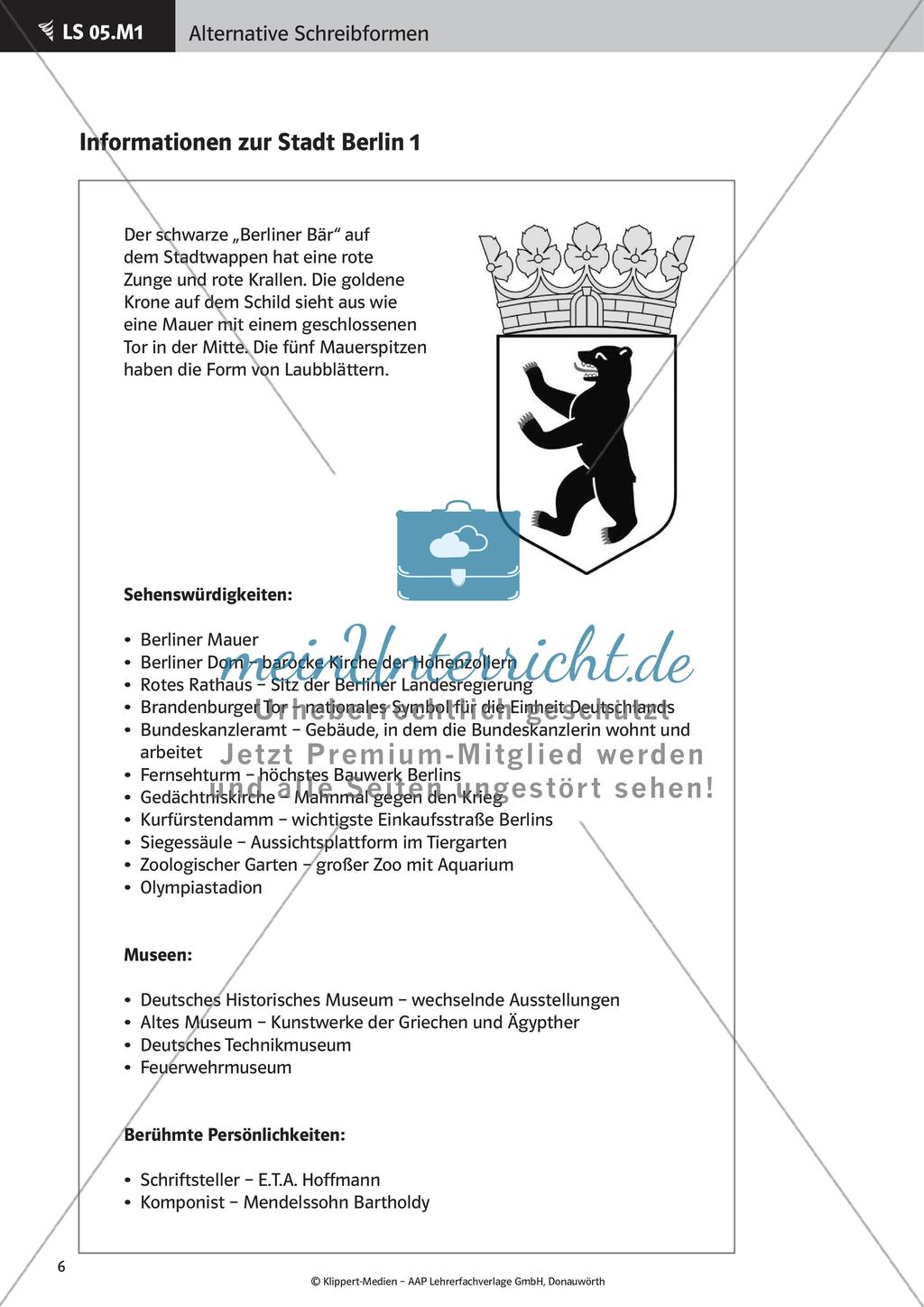 Verfassen von Texten: Protokoll, Plakat, Laternengedicht und Fantasiegeschichte Preview 8