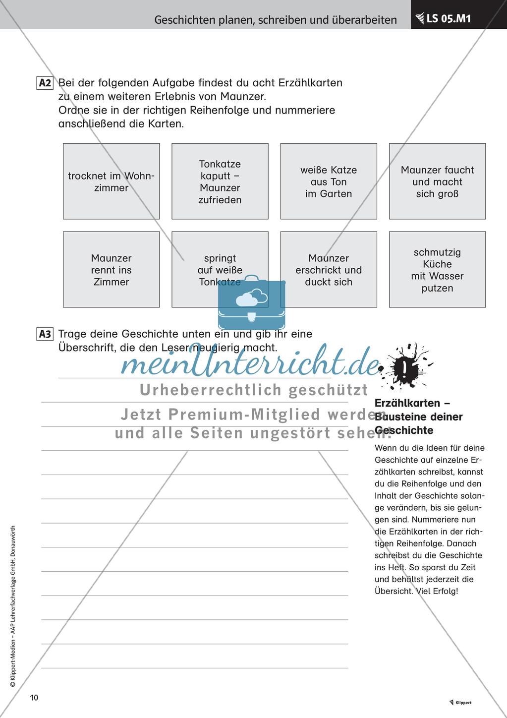 Planen von Geschichten Preview 12