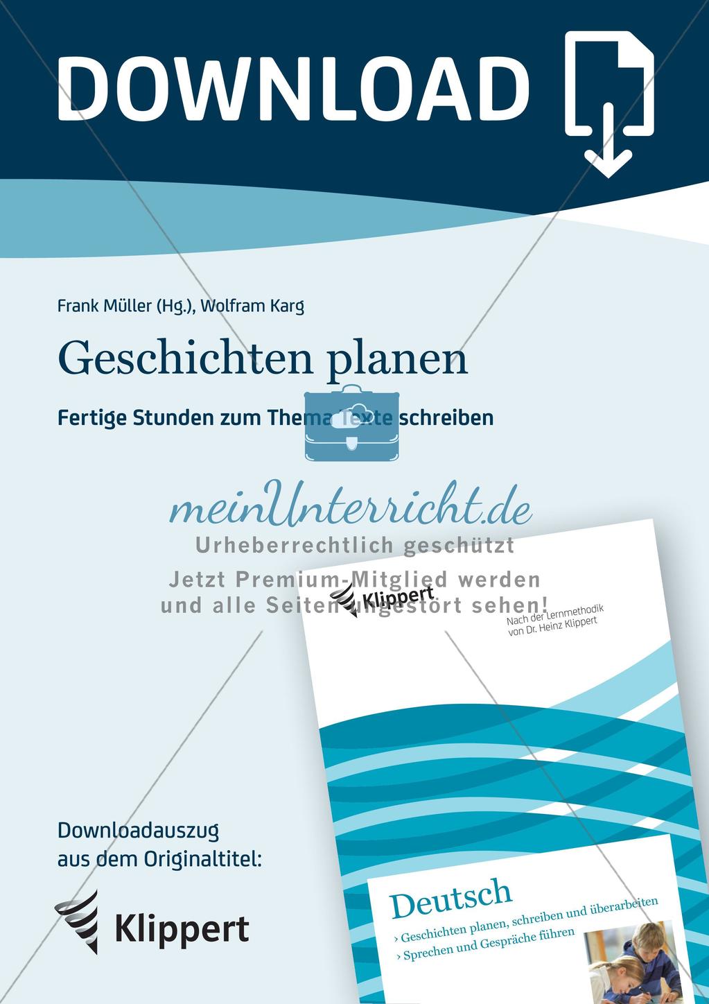 Planen von Geschichten Preview 1