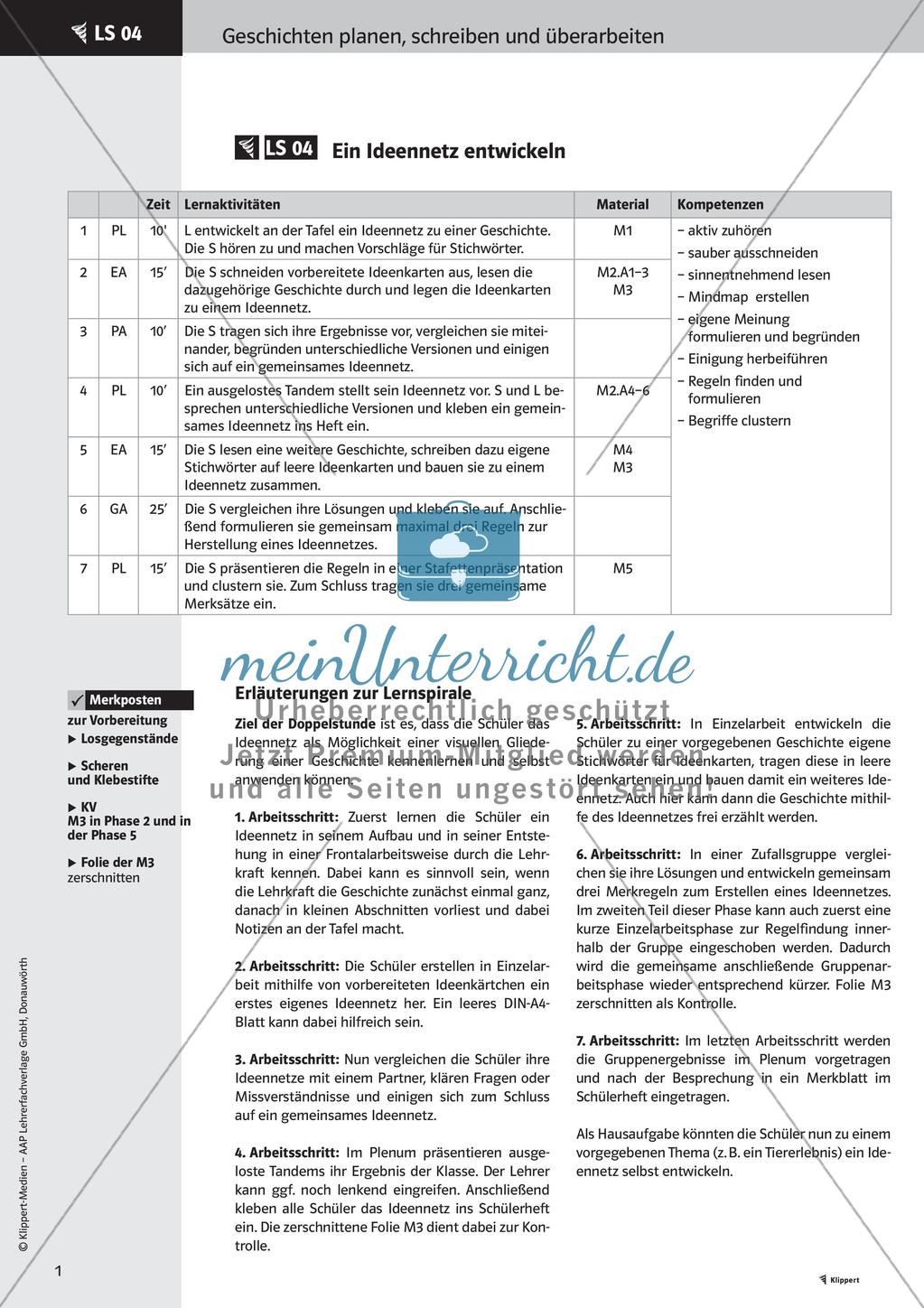 Planen von Geschichten Preview 3