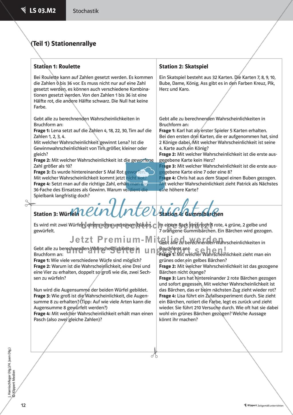 Zufall und Wahrscheinlichkeiten Preview 14