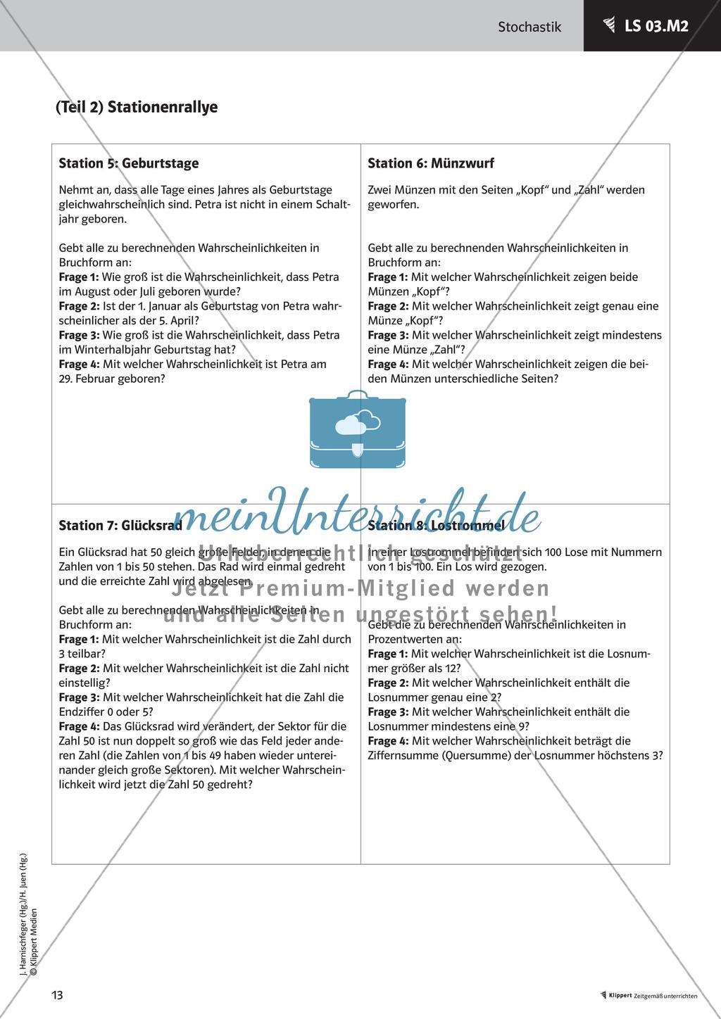 Zufall und Wahrscheinlichkeiten Preview 15