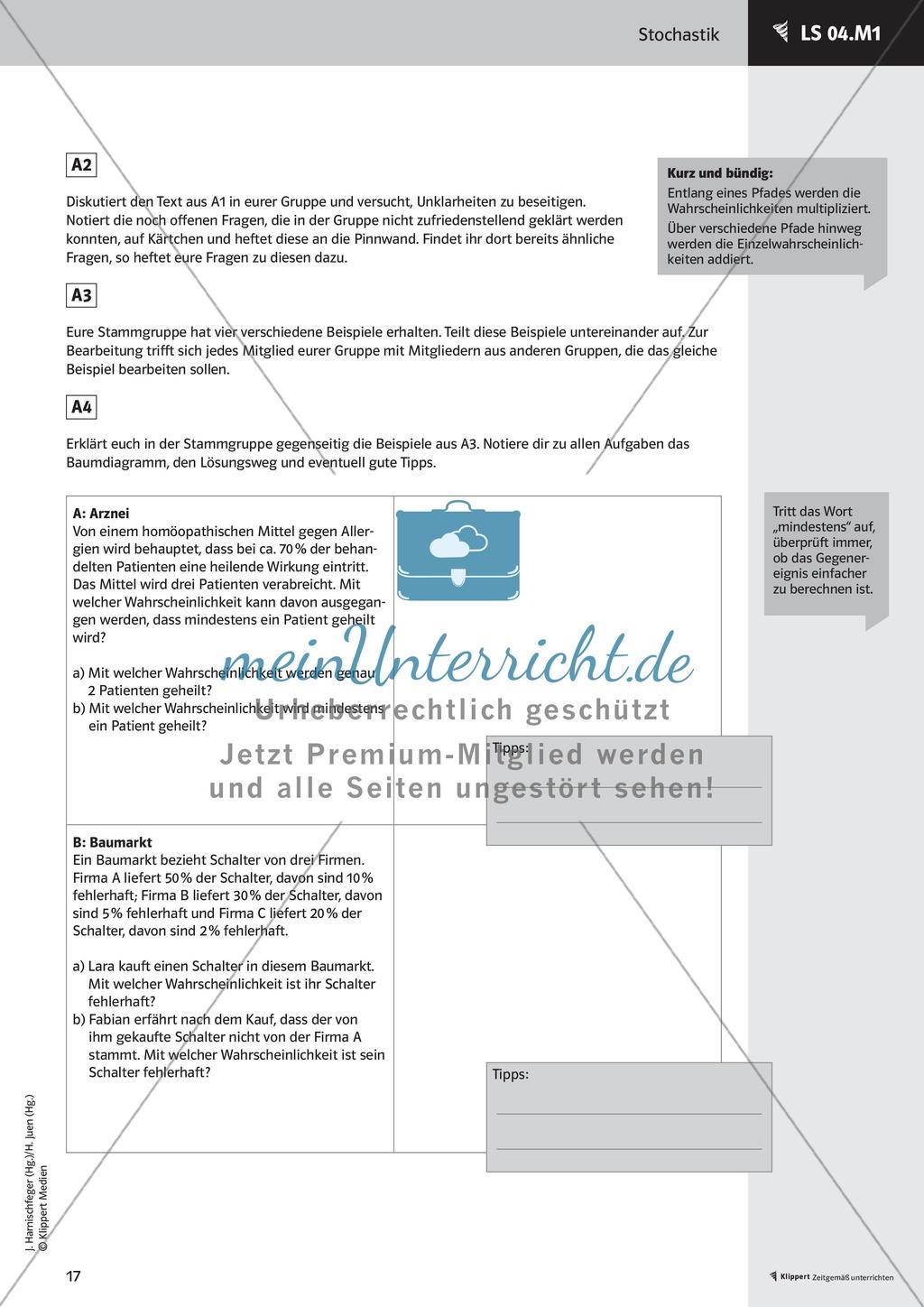 Zufall und Wahrscheinlichkeiten Preview 19