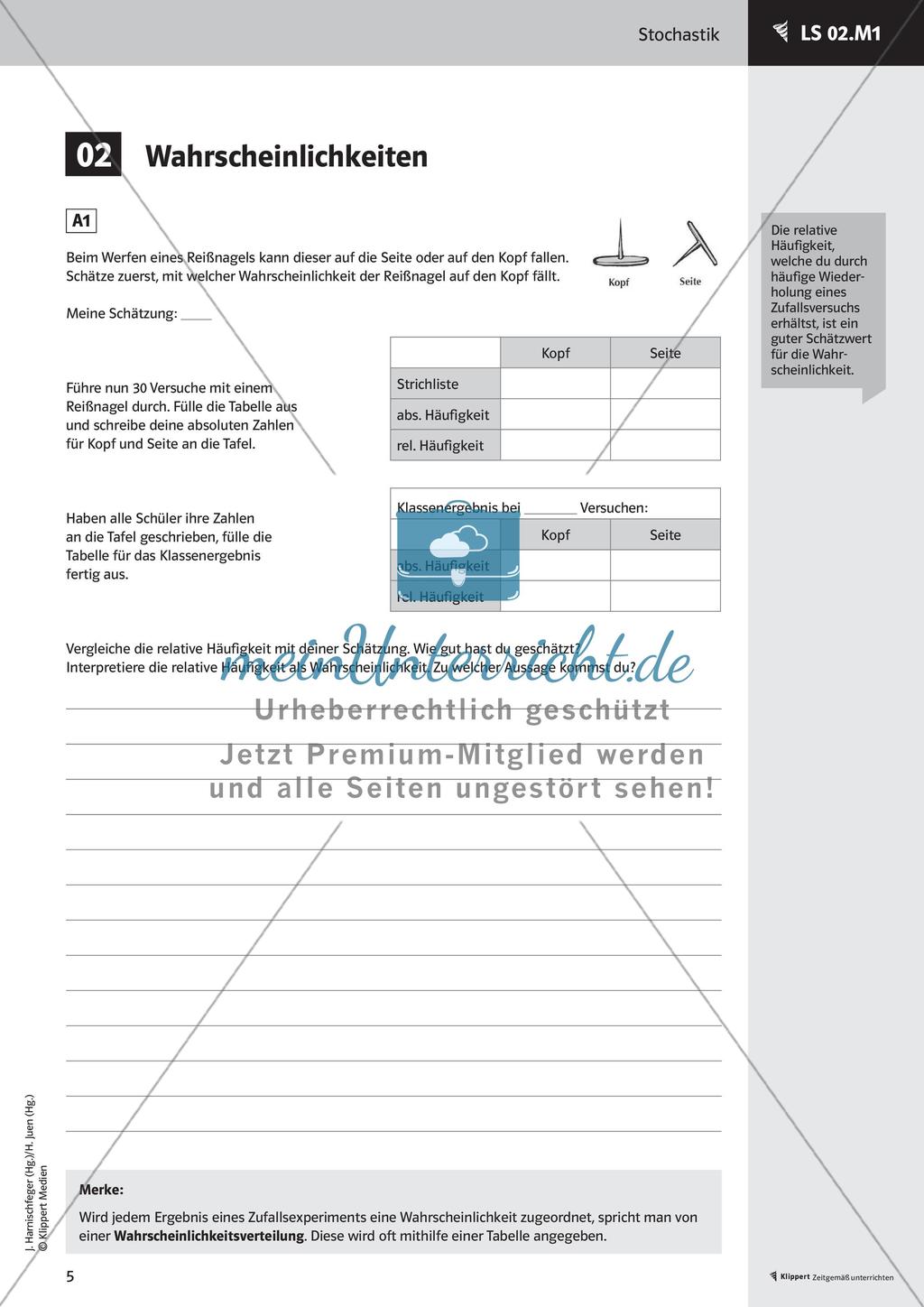 Zufall und Wahrscheinlichkeiten Preview 7