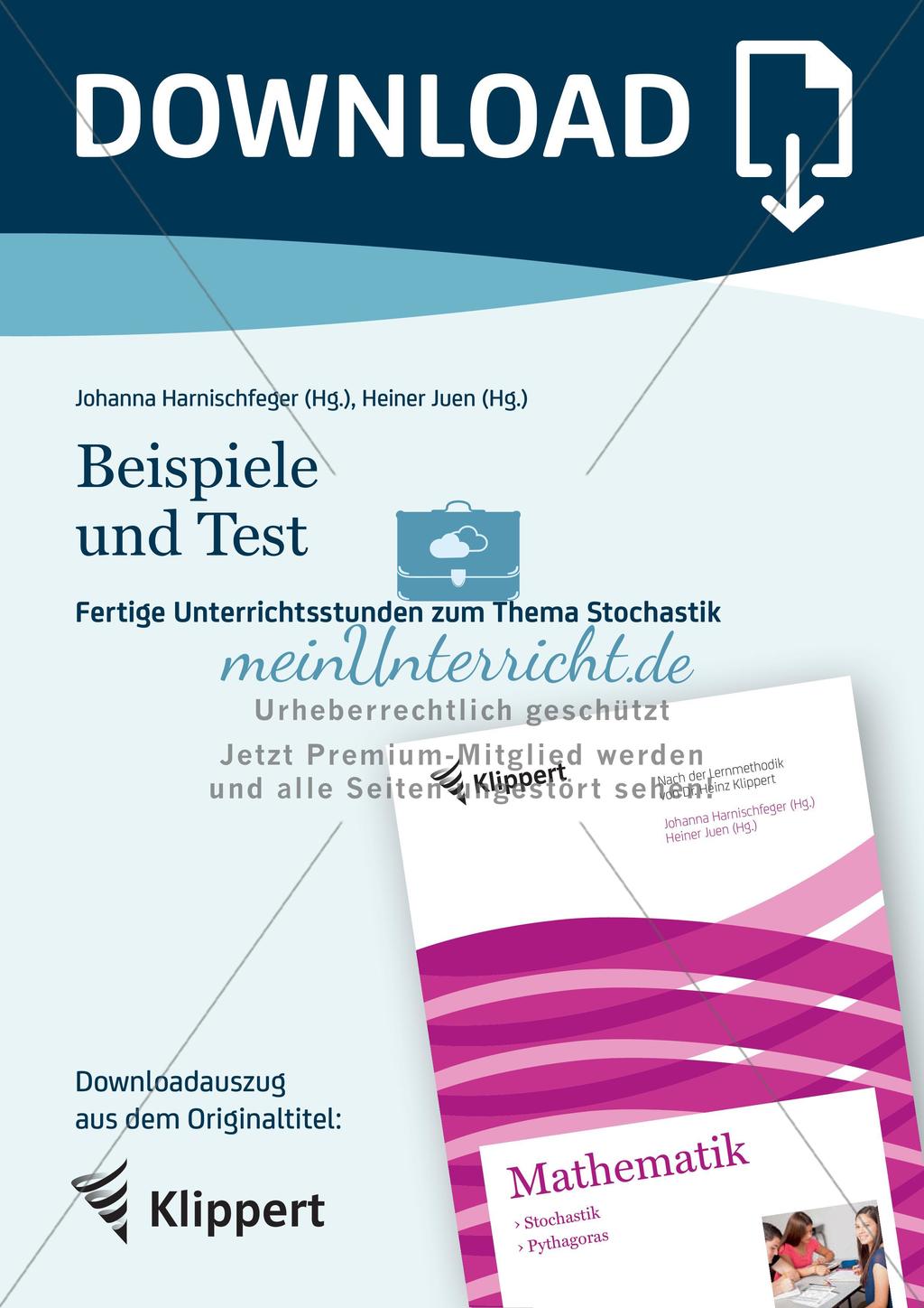 Stochastik: Beispiele und Test Preview 1