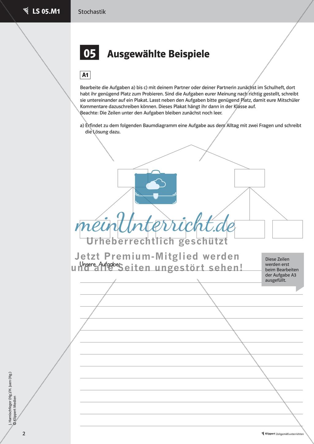 Stochastik: Beispiele und Test Preview 4