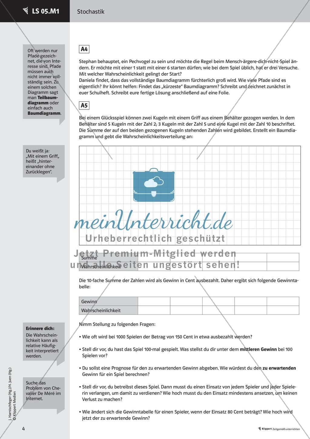 Stochastik: Beispiele und Test Preview 6