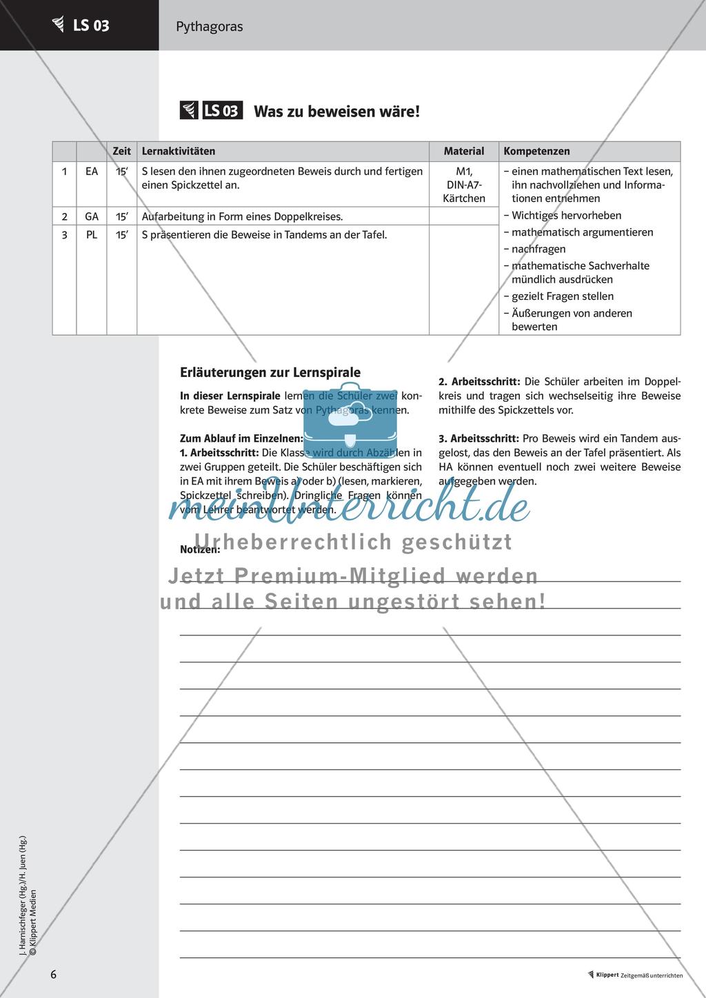 Grundlagen des Satz von Pythagoras Preview 8