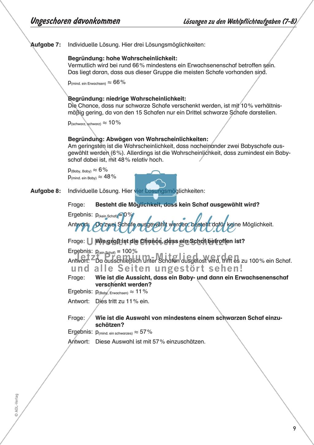 Mathe zum Mitfiebern: Ungeschoren davonkommen Preview 11