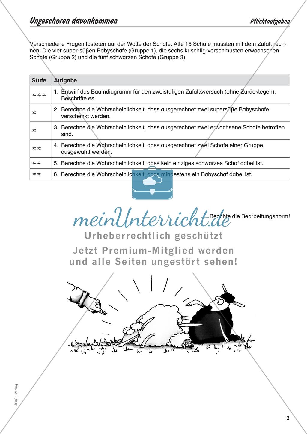 Mathe zum Mitfiebern: Ungeschoren davonkommen Preview 5