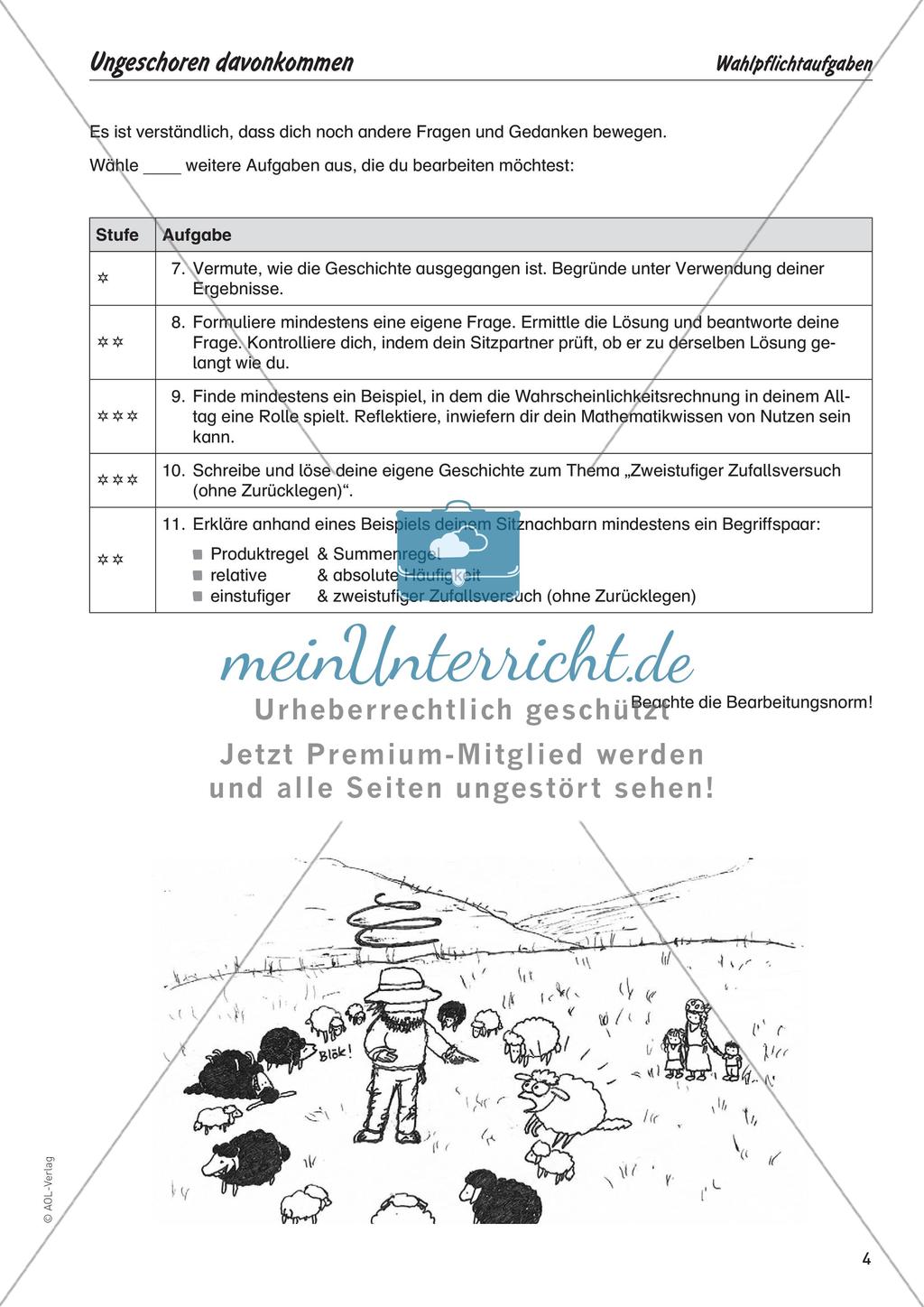 Mathe zum Mitfiebern: Ungeschoren davonkommen Preview 6