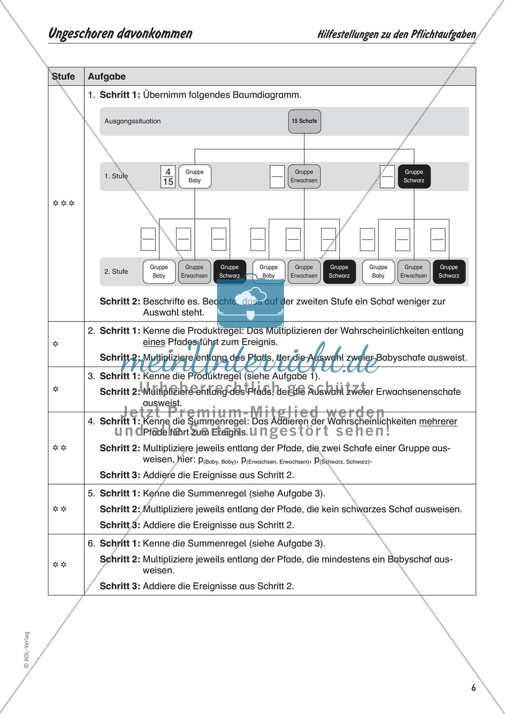Mathe zum Mitfiebern: Ungeschoren davonkommen Preview 8