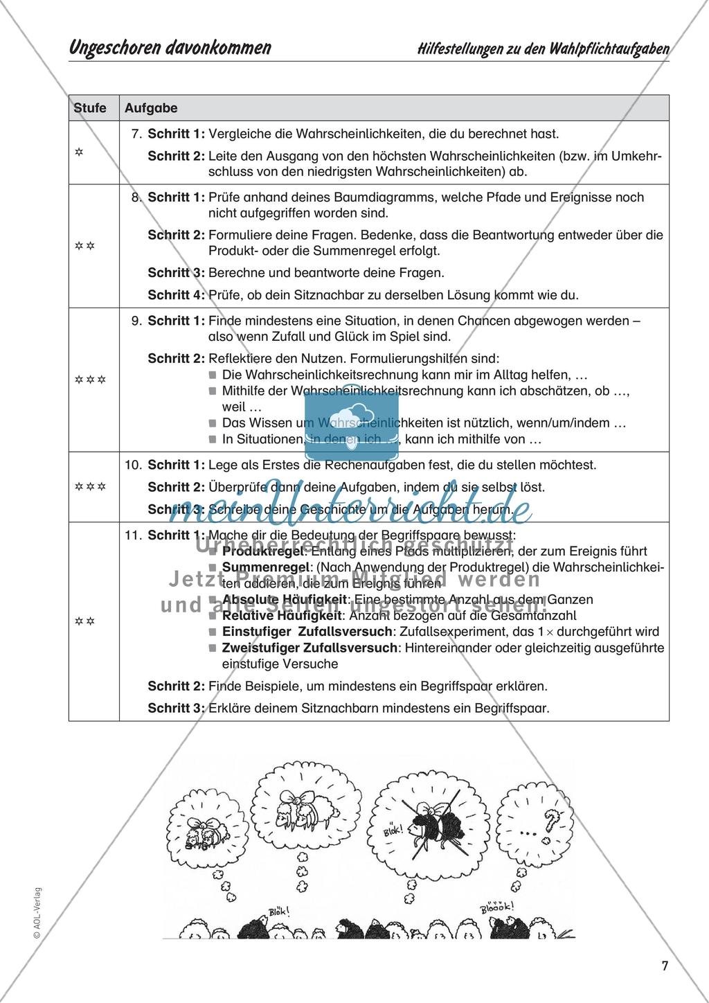 Mathe zum Mitfiebern: Ungeschoren davonkommen Preview 9