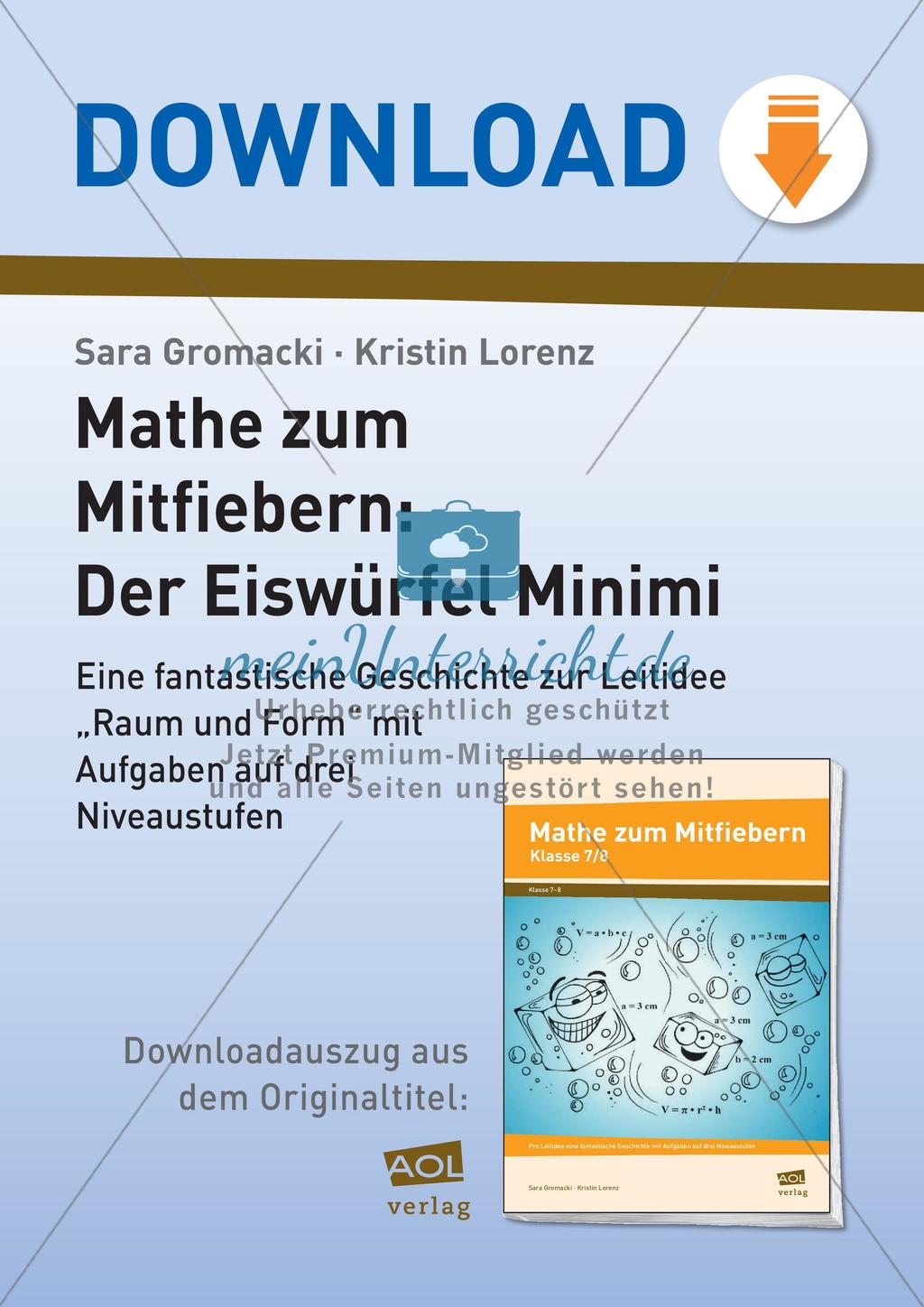 Mathe zum Mitfiebern: Der Eiswürfel Minimi Preview 1