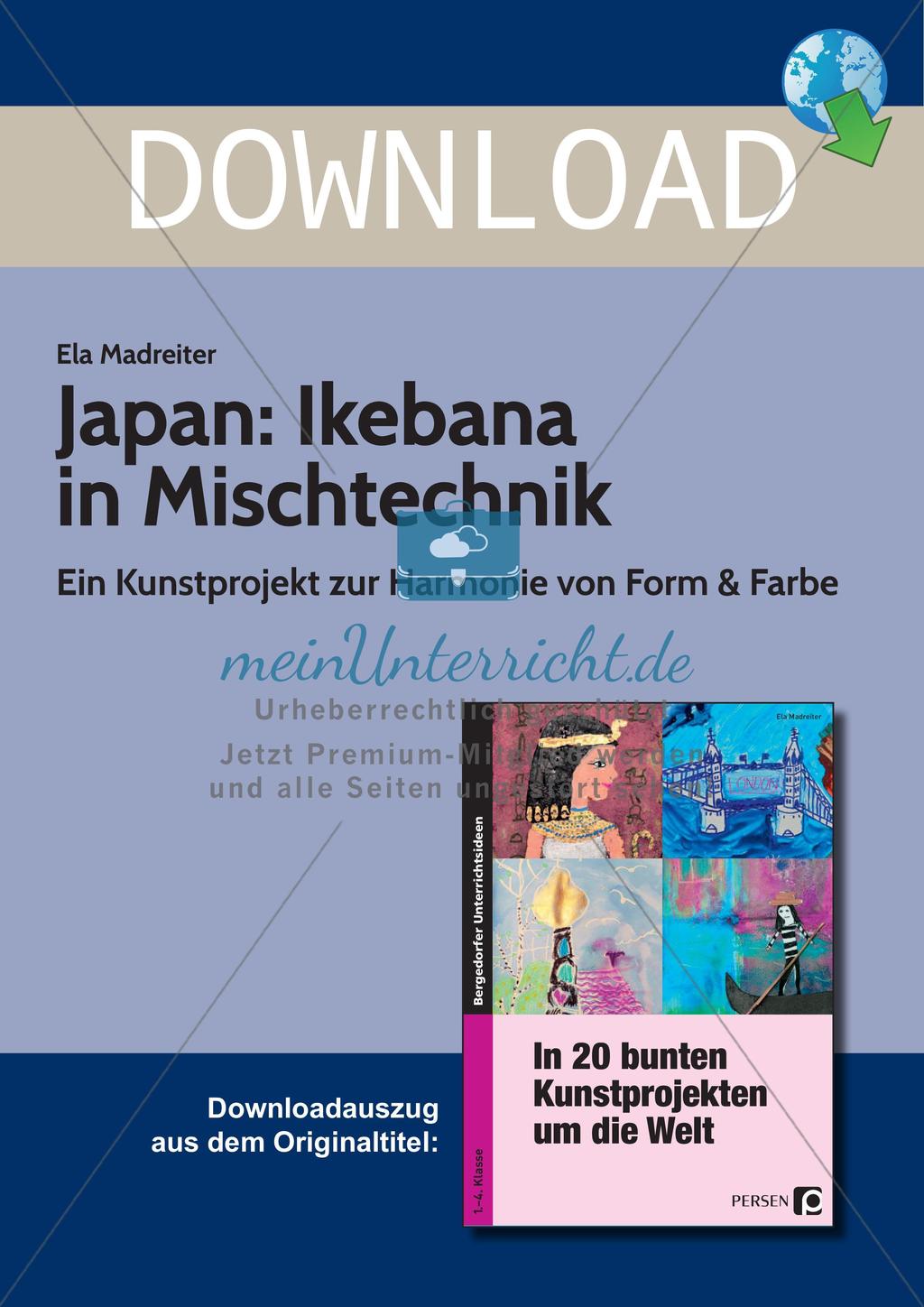 Mit Kunstprojekten um die Welt: Japan/Ikebana Preview 1