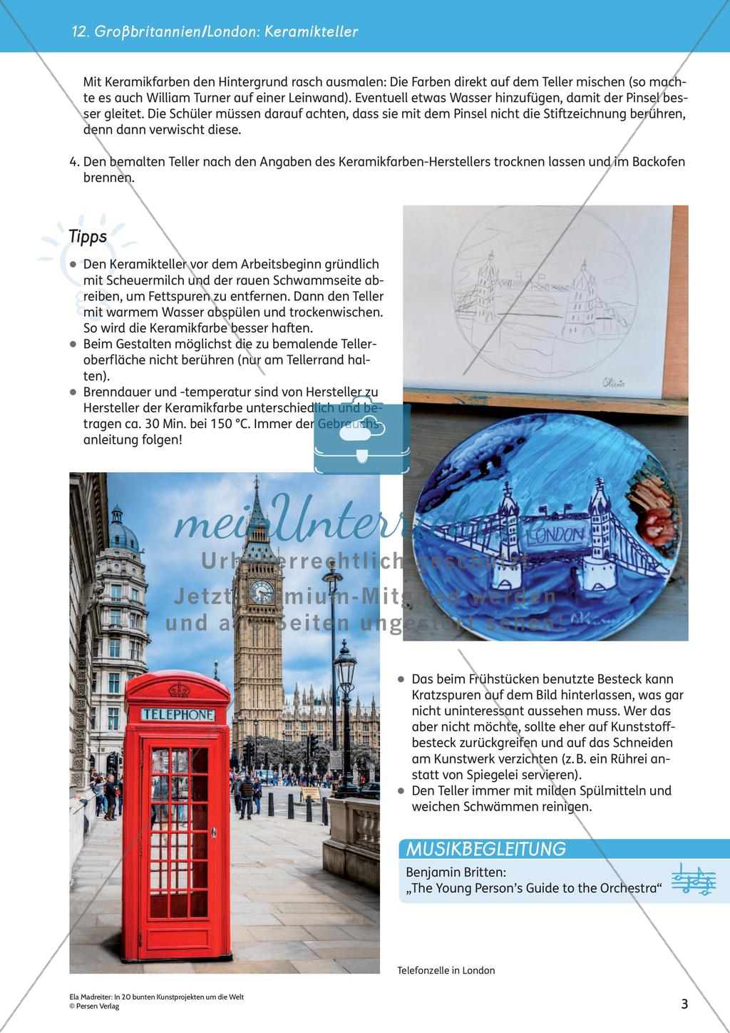 Mit Kunstprojekten um die Welt: Großbritannien Preview 5