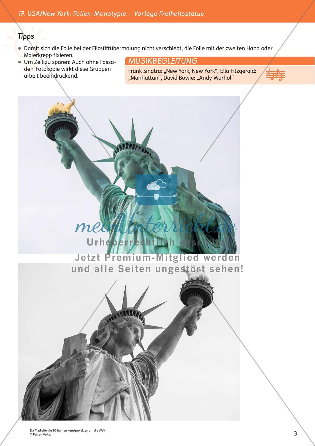 Mit Kunstprojekten um die Welt: New York/Freiheitsstatue Preview 5