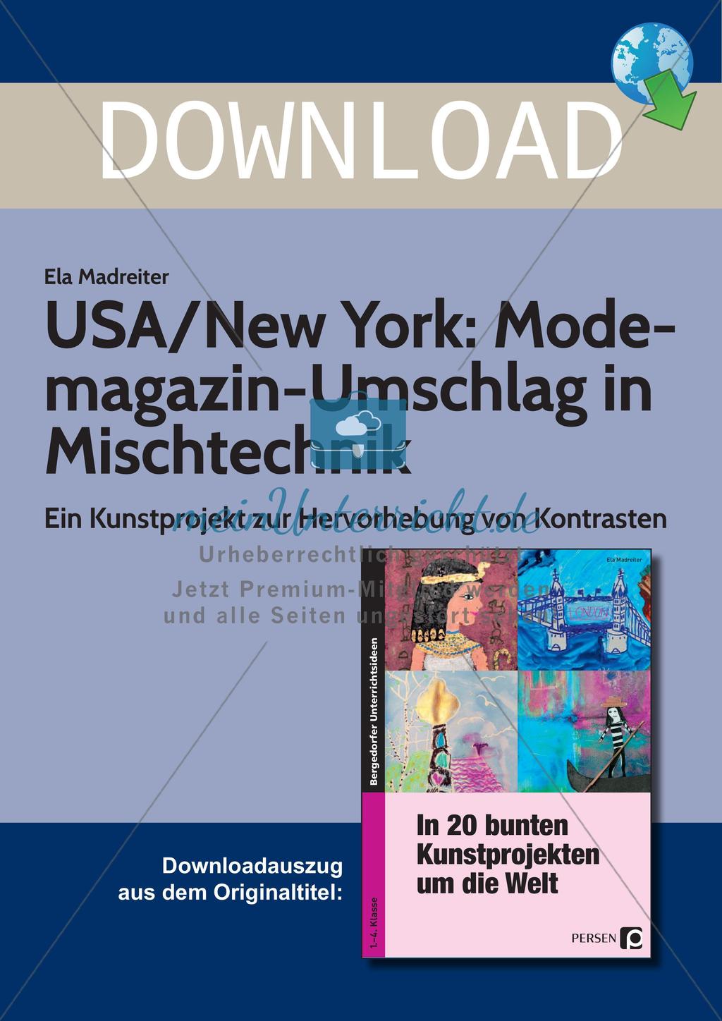 Mit Kunstprojekten um die Welt: New York/Modemagazin Preview 1