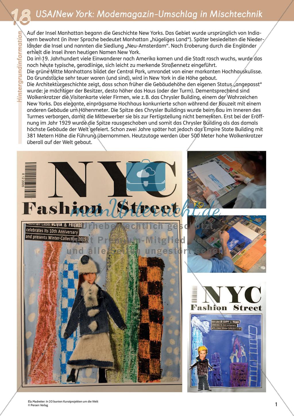Mit Kunstprojekten um die Welt: New York/Modemagazin Preview 3