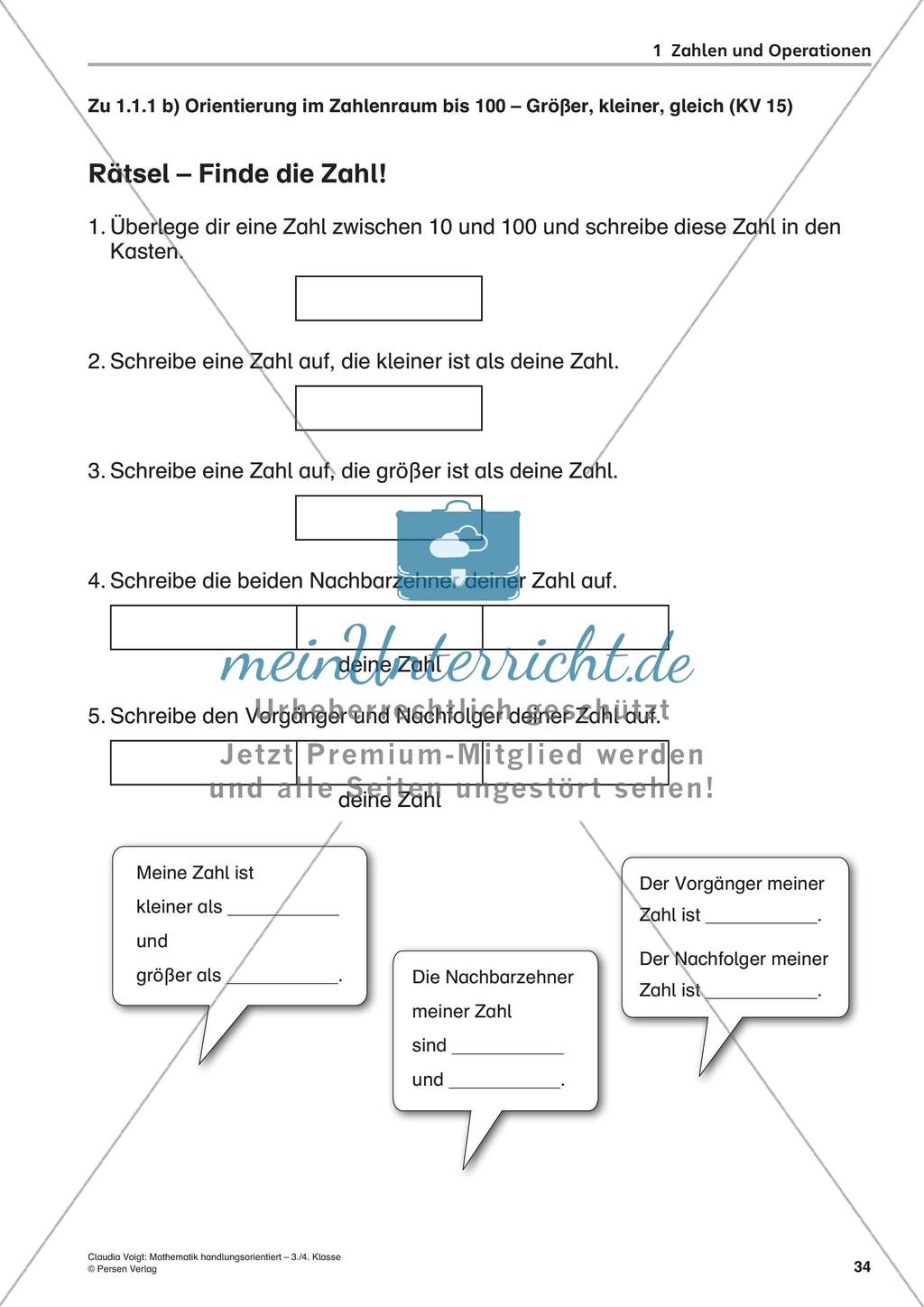 Rechnen im Zahlenraum bis 100 Preview 36