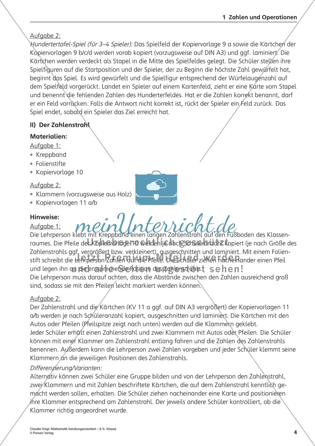 Rechnen im Zahlenraum bis 100 Preview 6