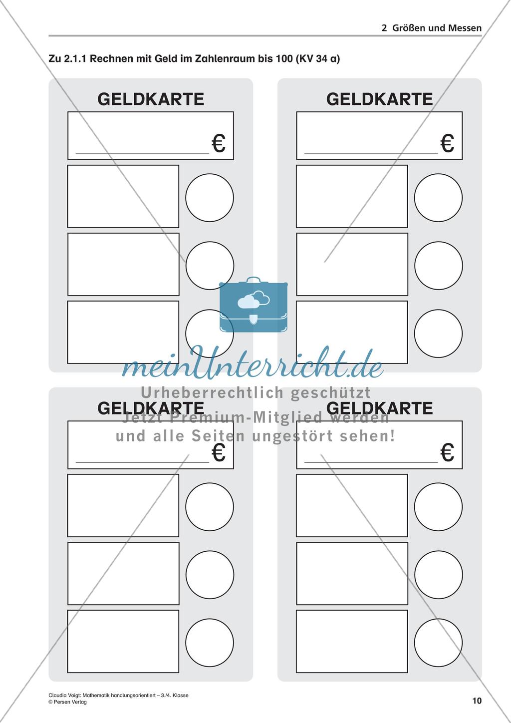Handlungsorientiert: Größen und Messen Preview 12