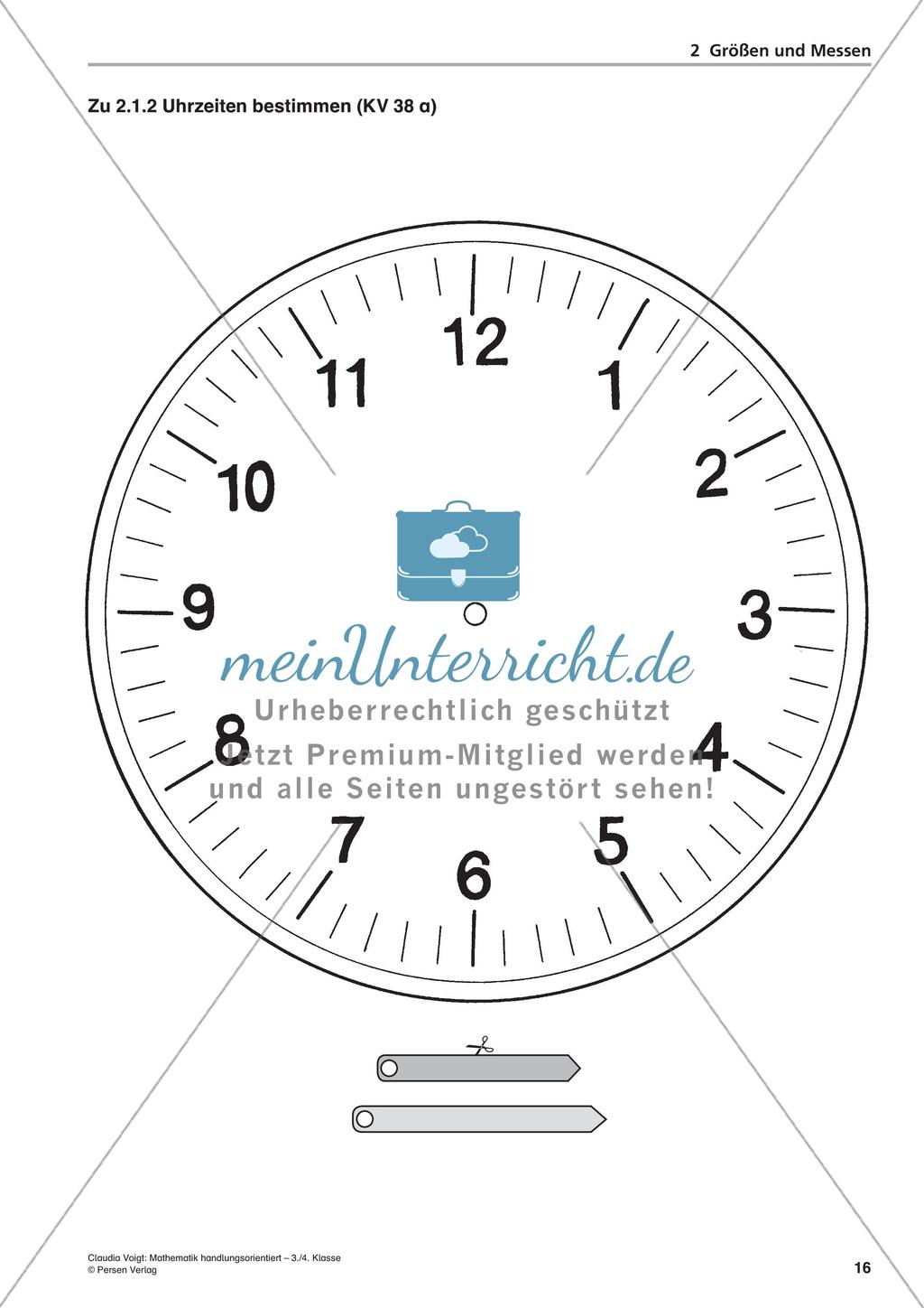 Handlungsorientiert: Größen und Messen Preview 18