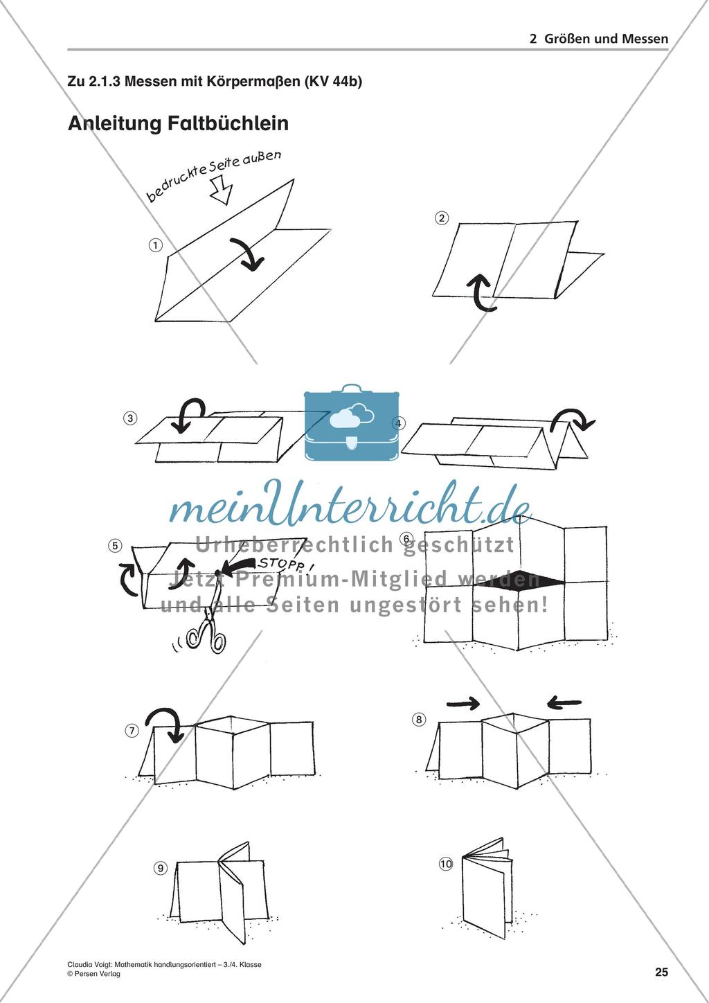 Handlungsorientiert: Größen und Messen Preview 27