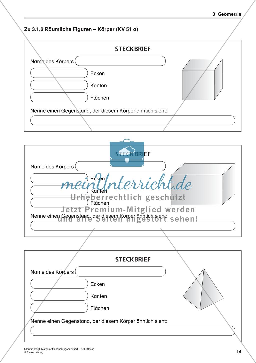 Handlungsorientiert: Geometrie Preview 16