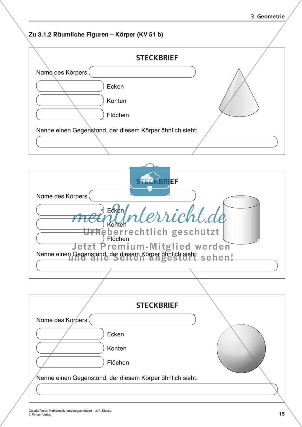 Handlungsorientiert: Geometrie Preview 17