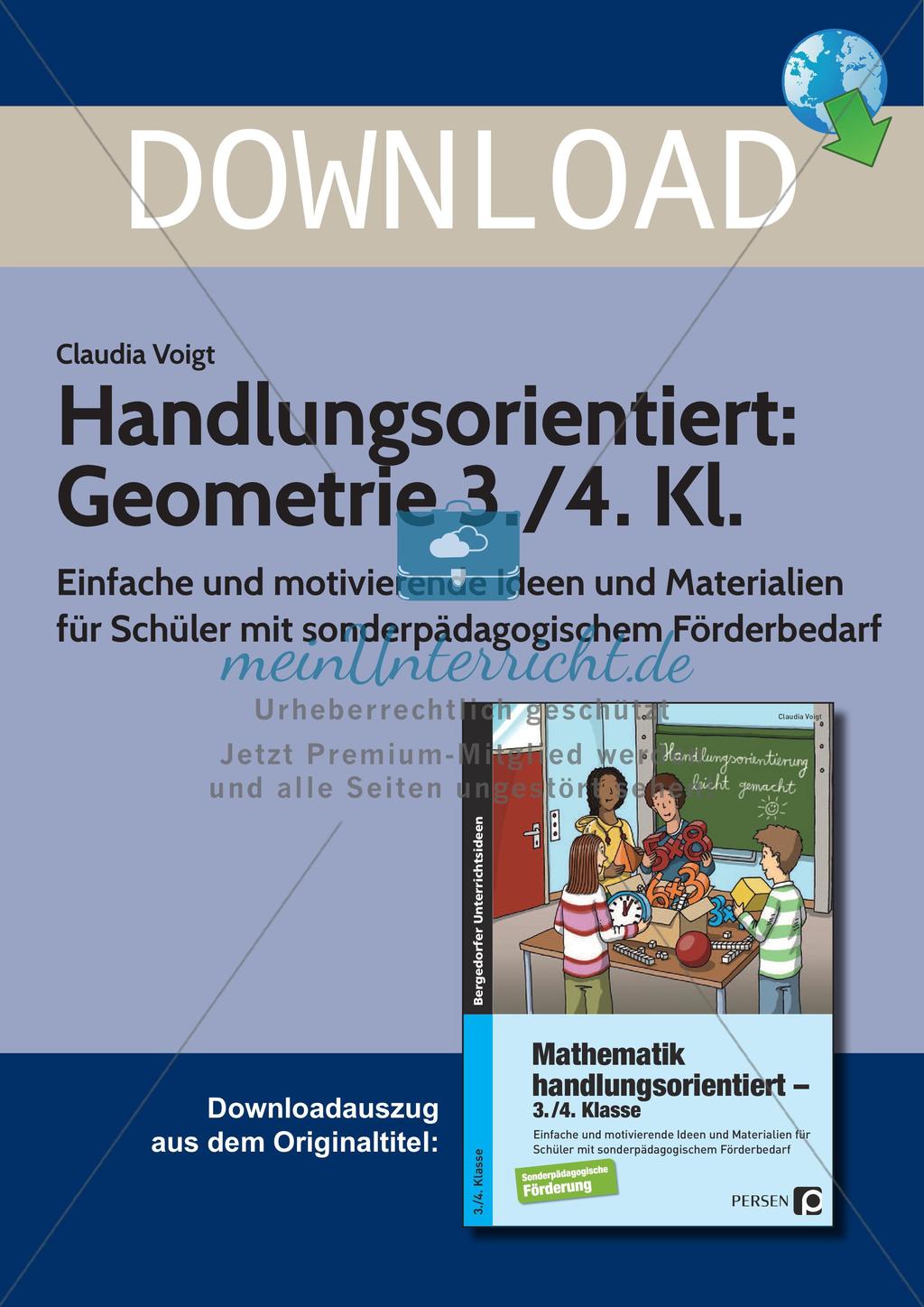 Handlungsorientiert: Geometrie Preview 1