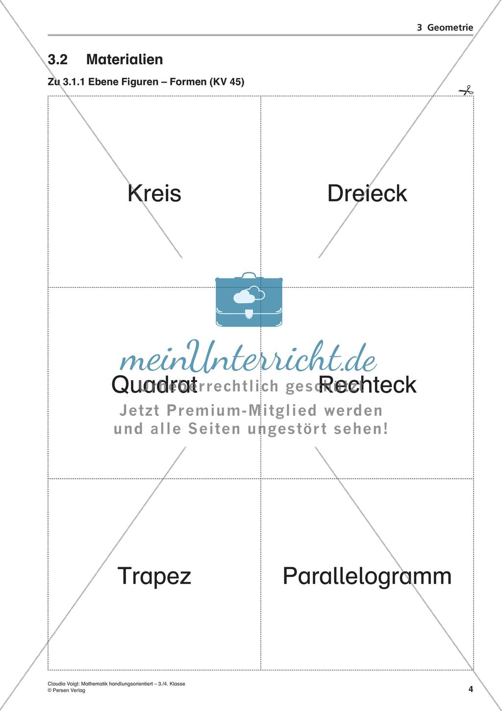 Handlungsorientiert: Geometrie Preview 6