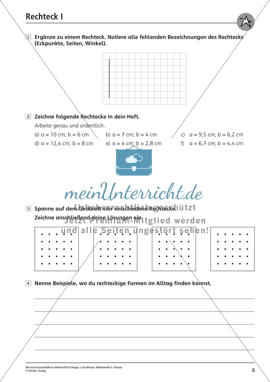 Last Minute: Rechteck Preview 5