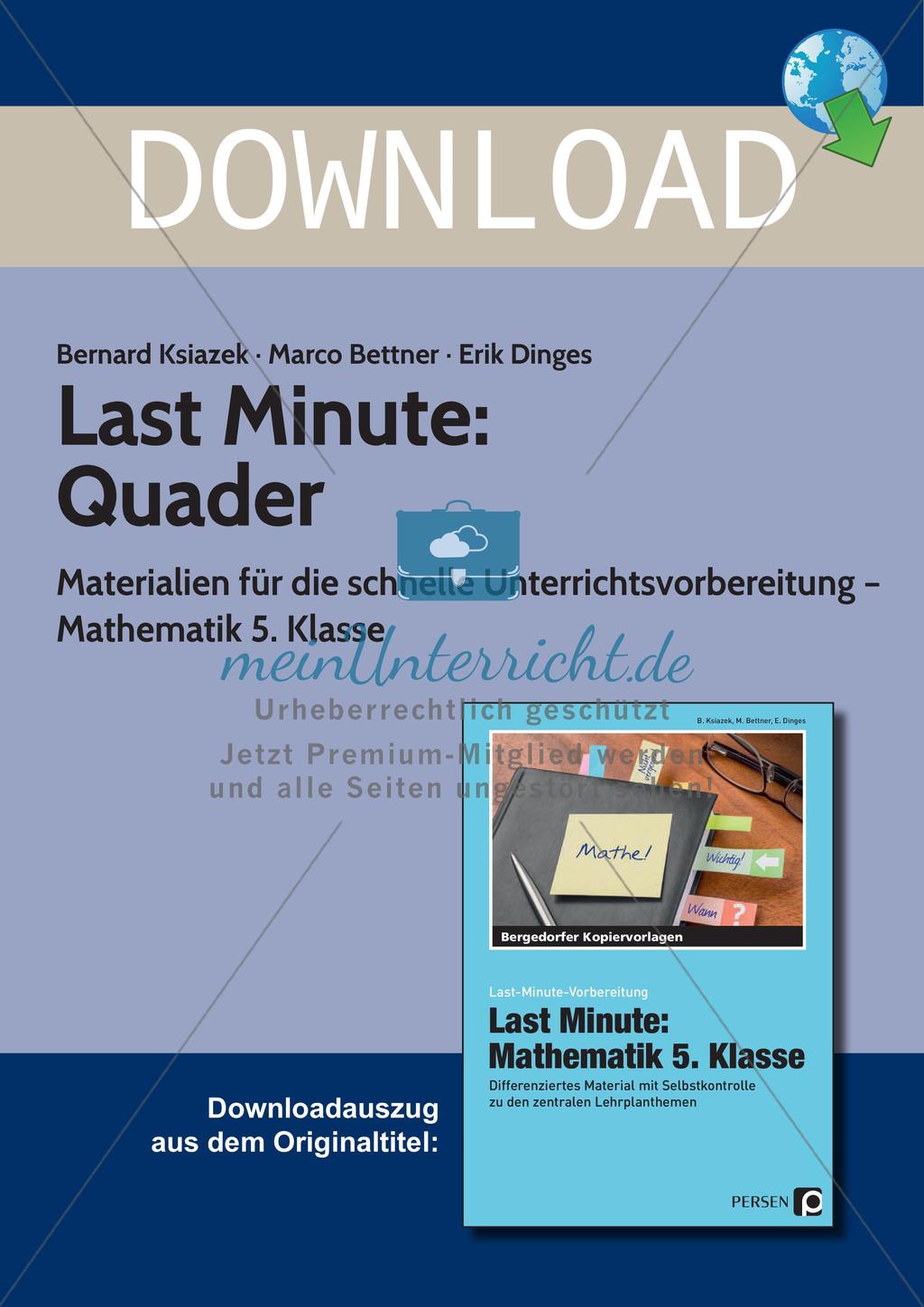 Der Quader Preview 1
