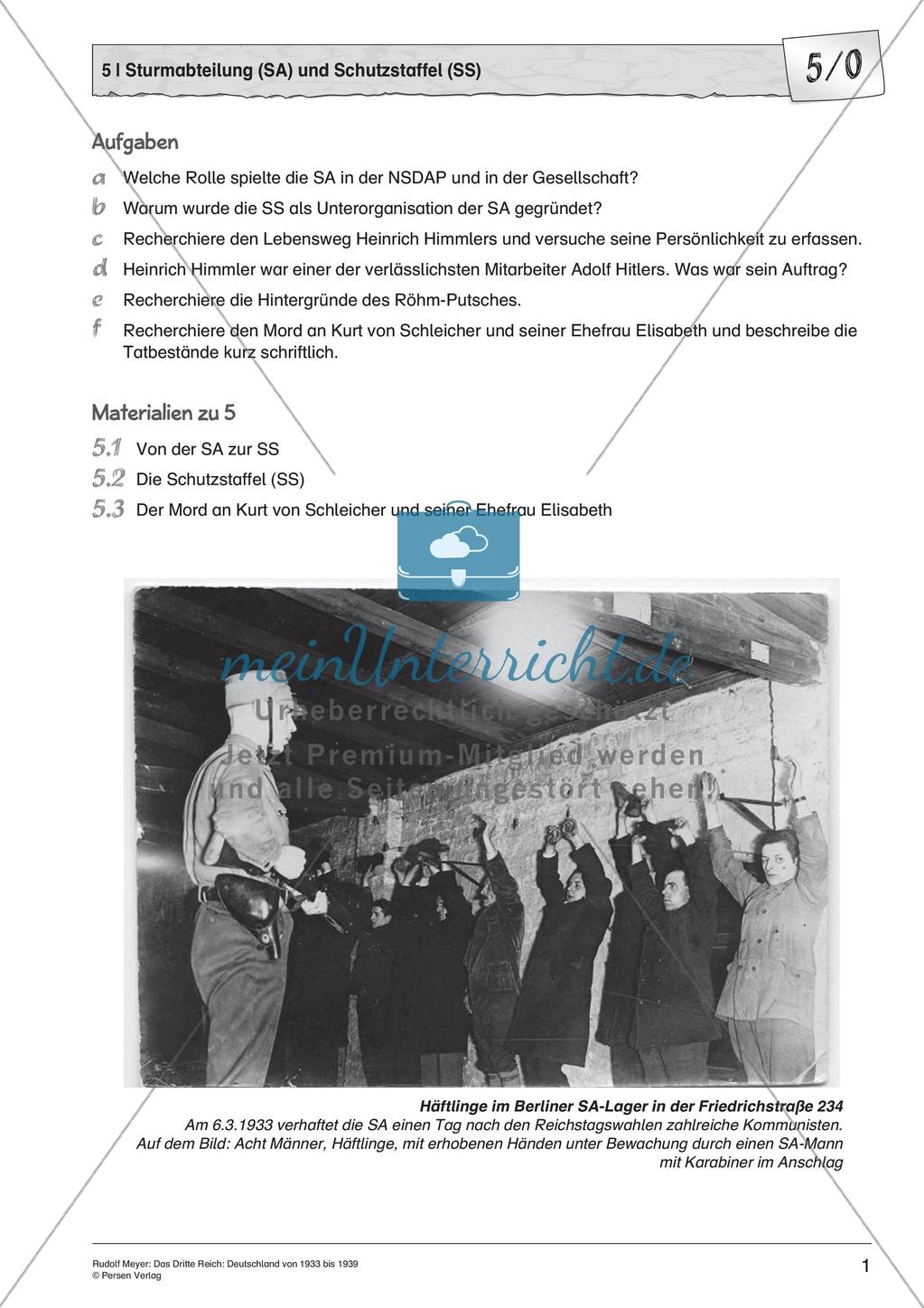 Das Dritte Reich: Sturmabteilung und Schutzstaffel Preview 3