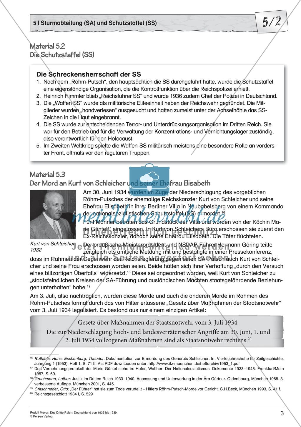 Das Dritte Reich: Sturmabteilung und Schutzstaffel Preview 5