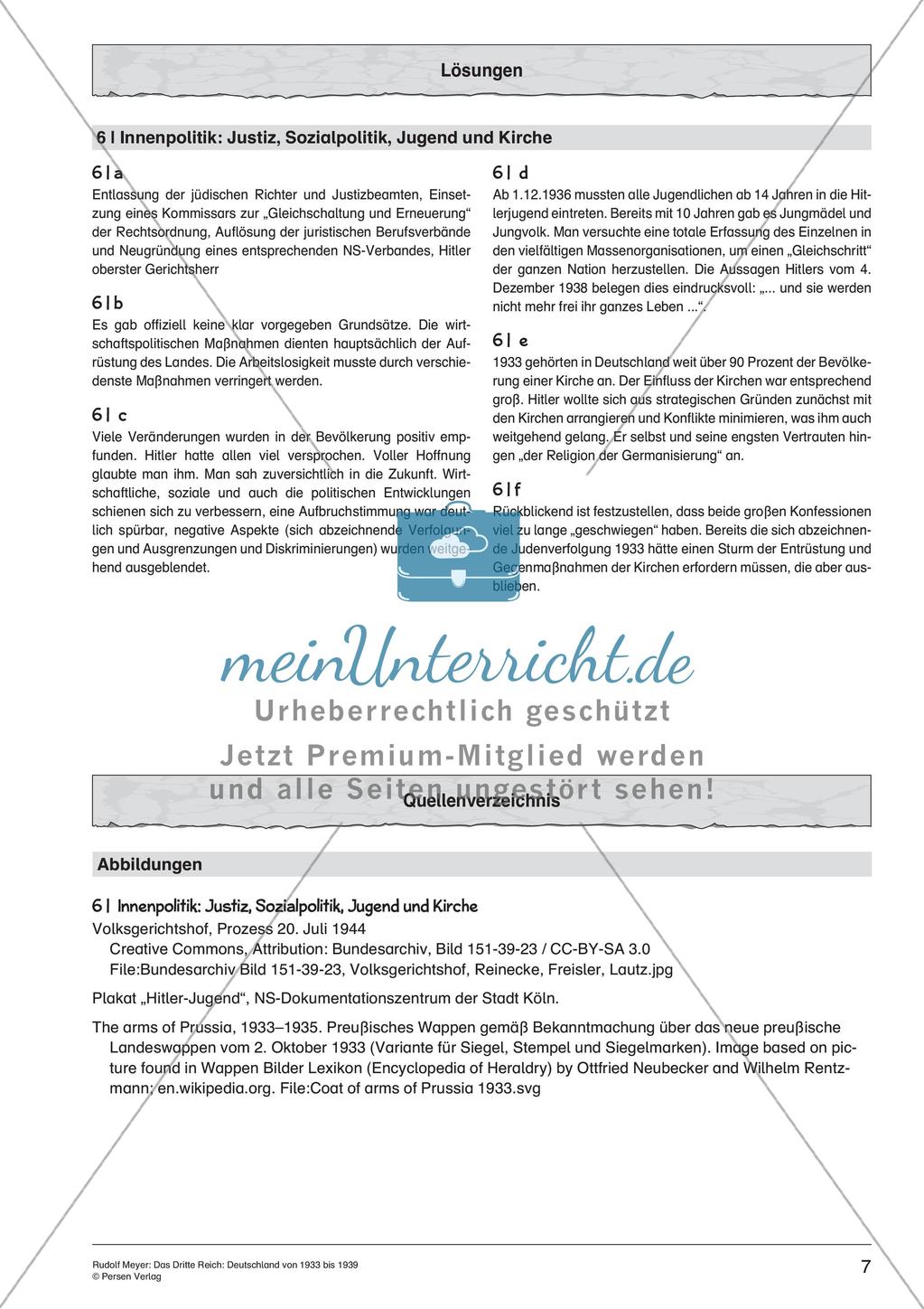 Das Dritte Reich: Die Innenpolitik Preview 9