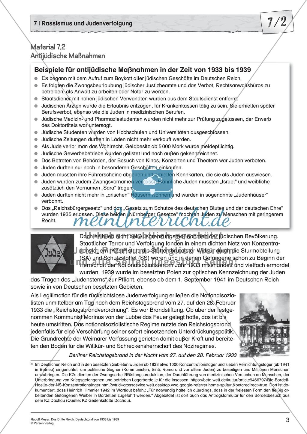 Das dritte Reich: Rassismus und Judenverfolgung Preview 5