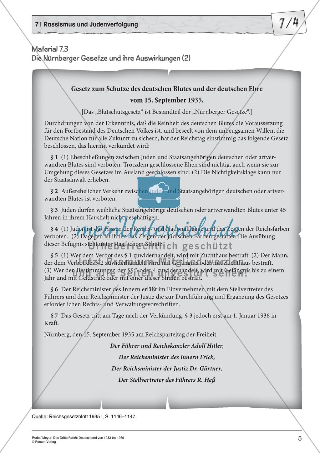 Das dritte Reich: Rassismus und Judenverfolgung Preview 7