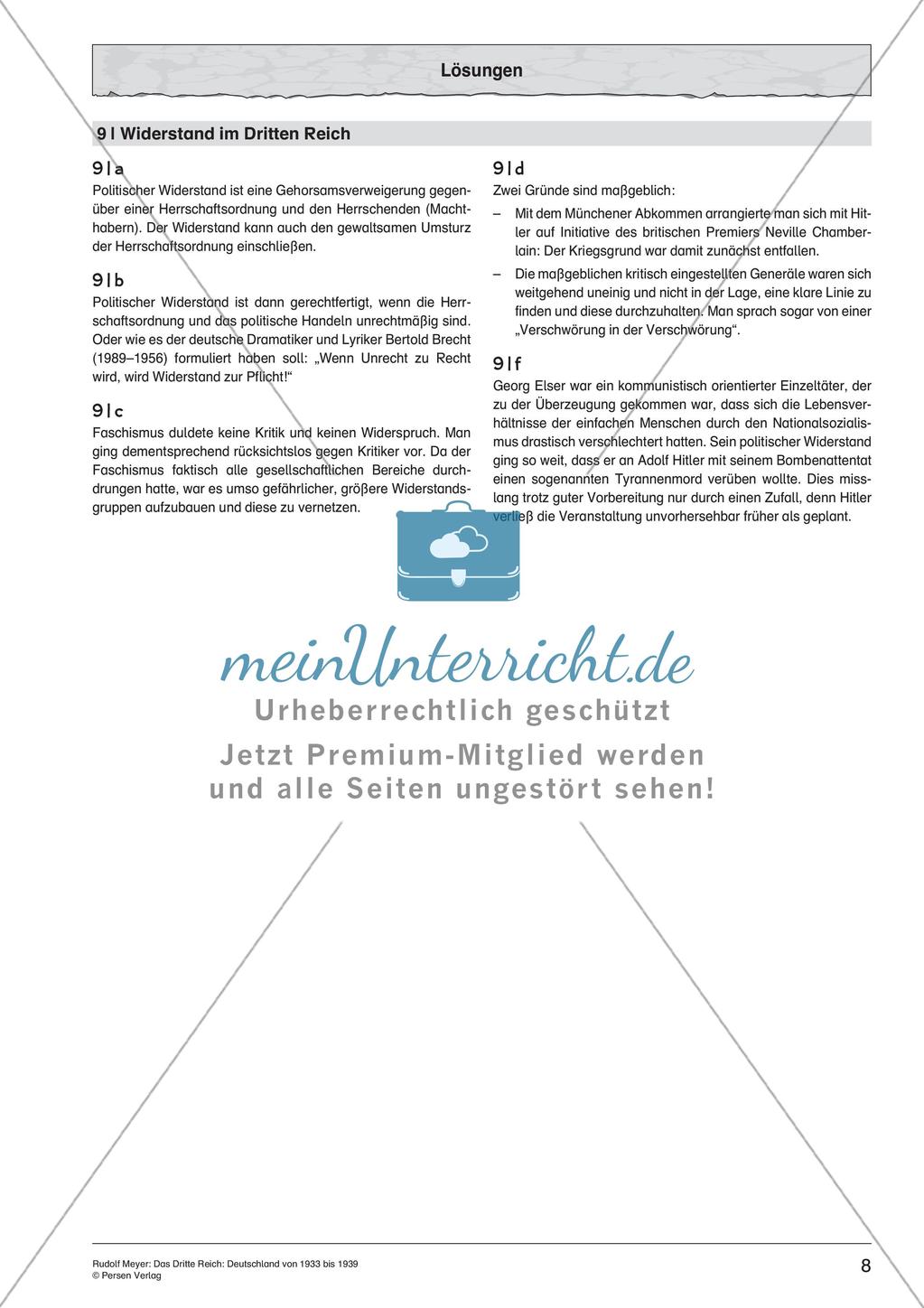 Das dritte Reich: Widerstand Preview 10