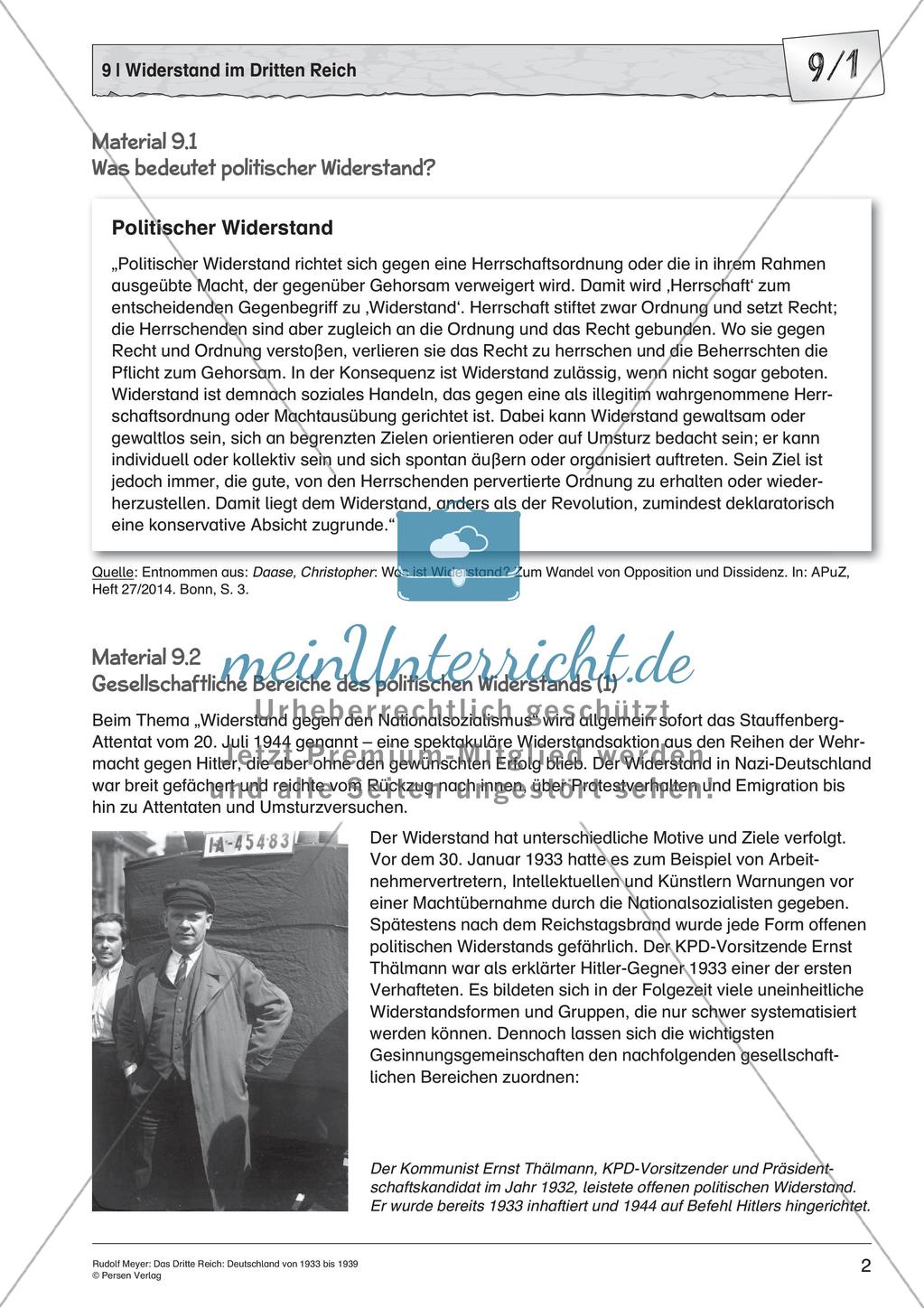 Das dritte Reich: Widerstand Preview 4