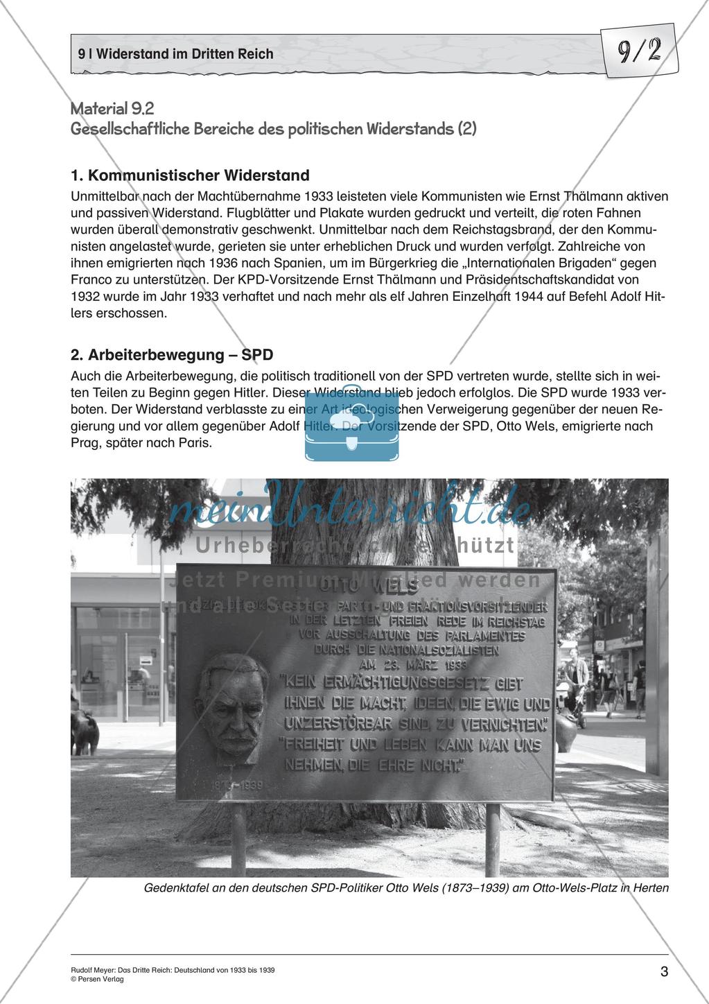Das dritte Reich: Widerstand Preview 5