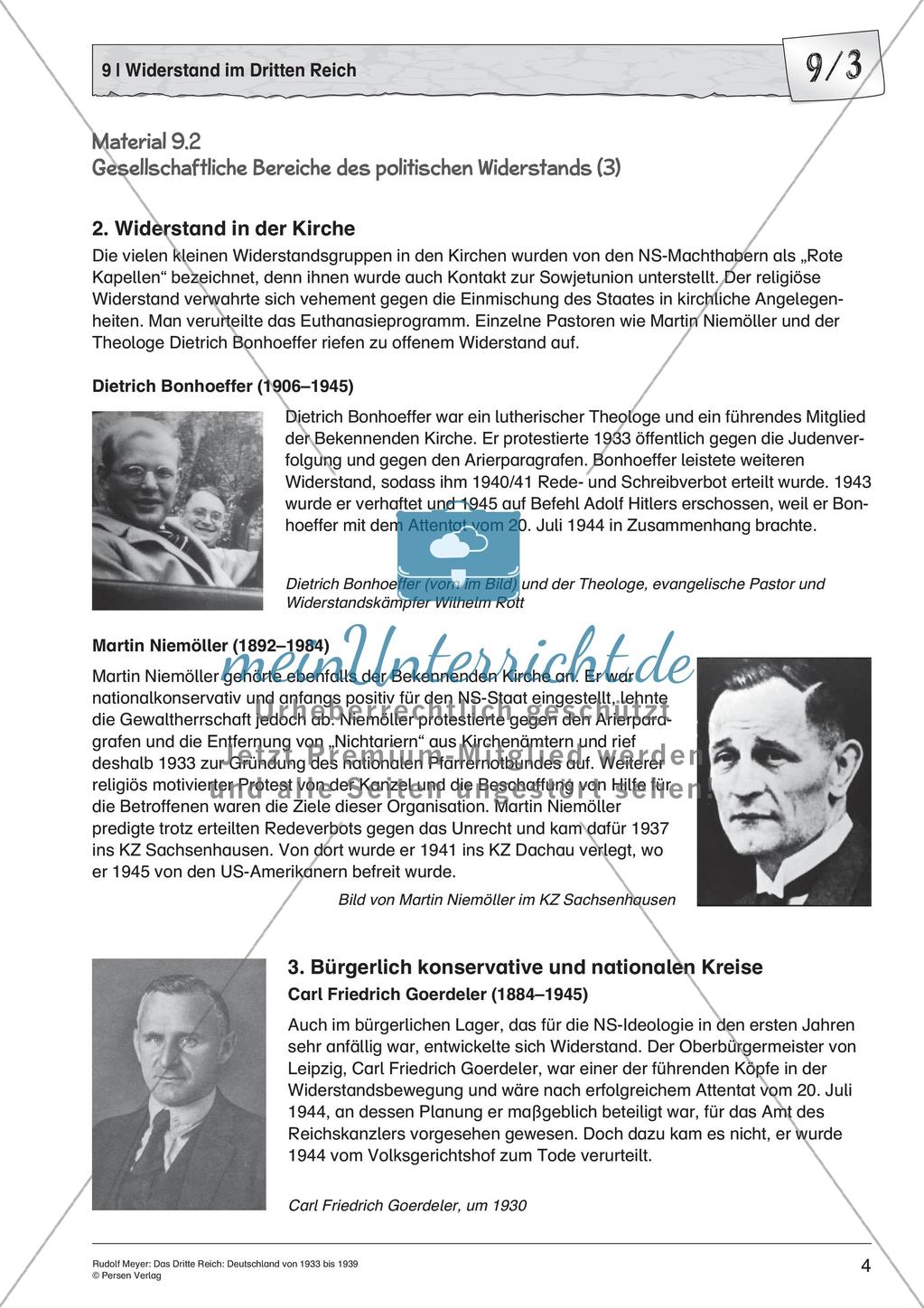 Das dritte Reich: Widerstand Preview 6